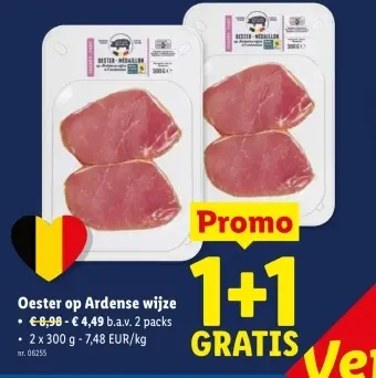 Promotie: Oester op Ardense wijze
