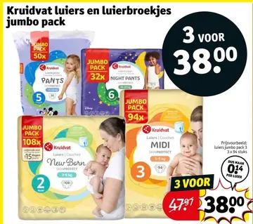 Aanbieding: Kruidvat Luiers | Couches MIDI