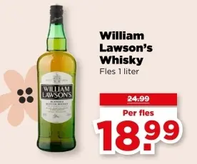 Aanbieding: William Lawson's Whisky