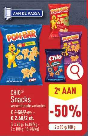 Promotie: Snacks