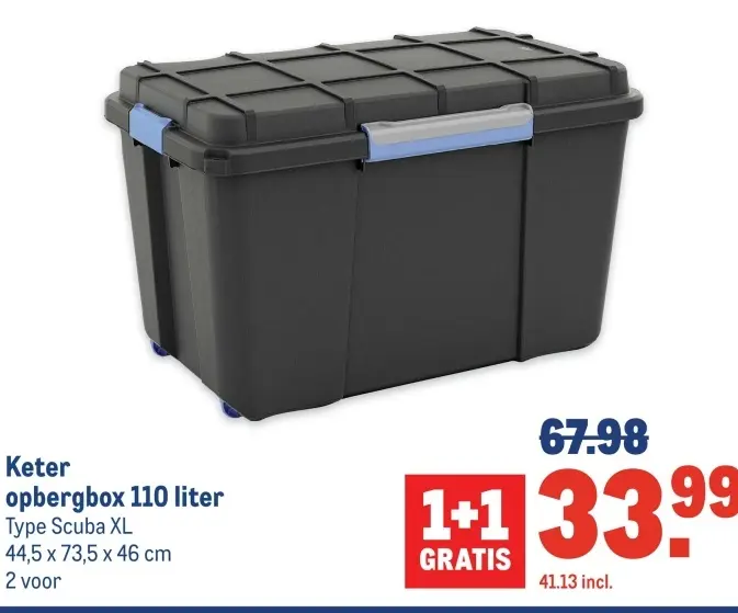 Aanbieding: Keter opbergbox