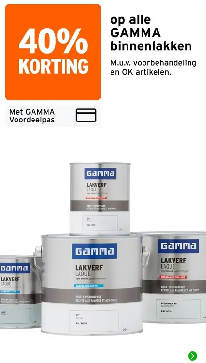 Aanbieding: Binnenlakken