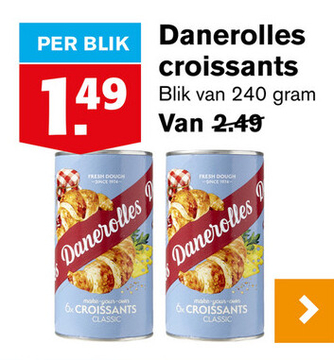 Aanbieding: Danerolles croissants