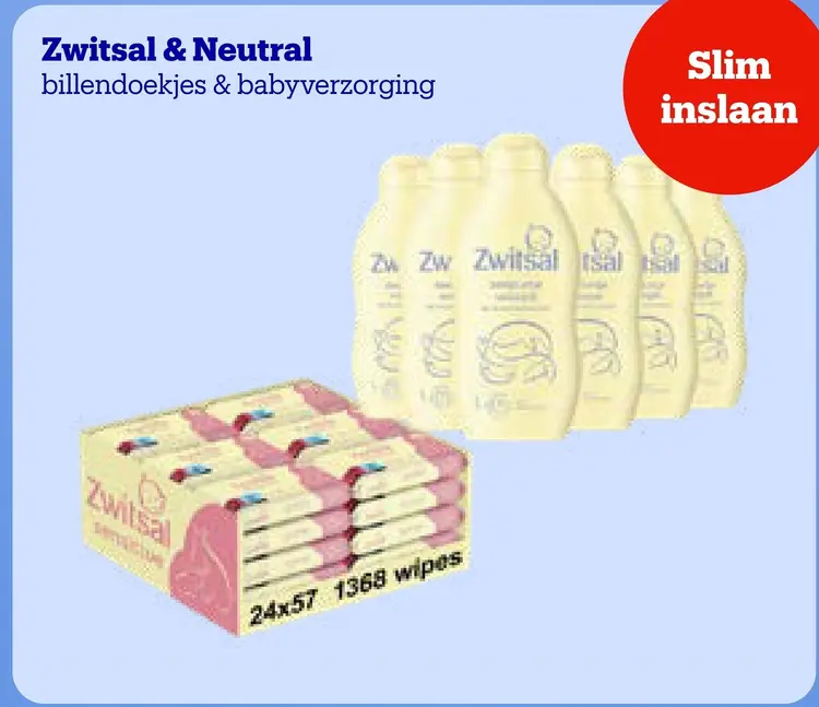 Aanbieding: billendoekjes & babyverzorging