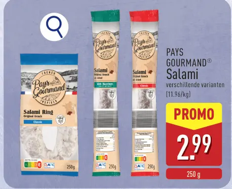 Promotie: Salami