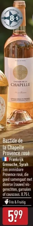 Aanbieding: Bastide de la Chapelle Provence rosé