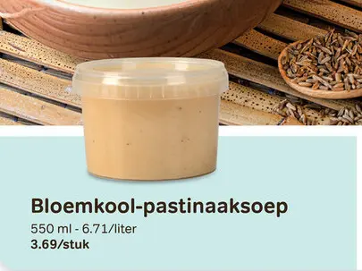 Promotie: Bloemkool-pastinaaksoep