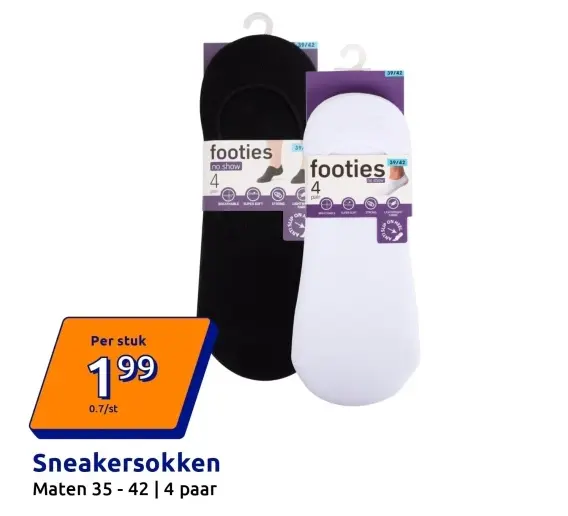 Aanbieding: Sneakersokken