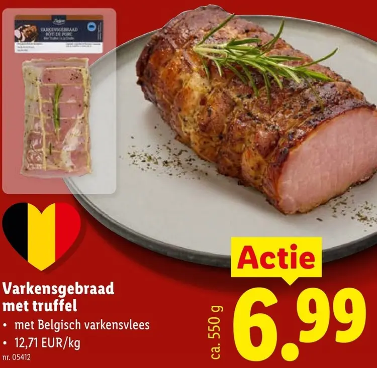 Promotie: Varkensgebraad met truffel