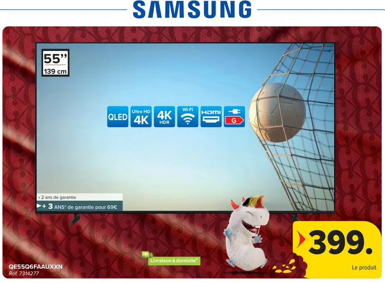 Offre: TV QE55Q6FAAUXXN
