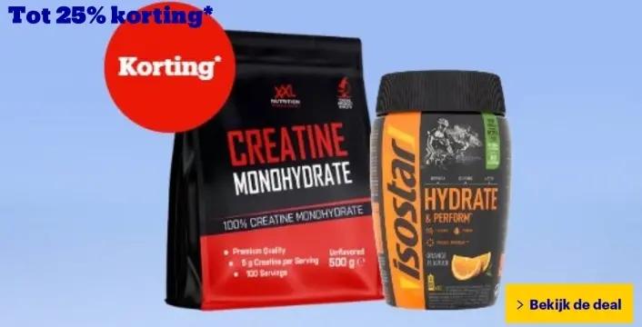 Aanbieding: Creatine Monohydrate & Hydrate & Perform