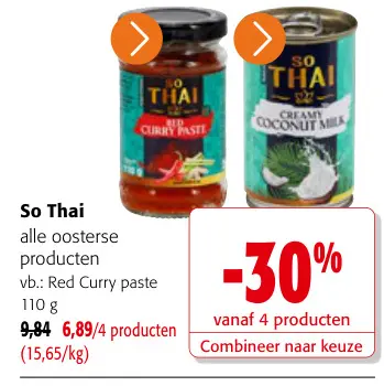 Promotie: Oosterse producten