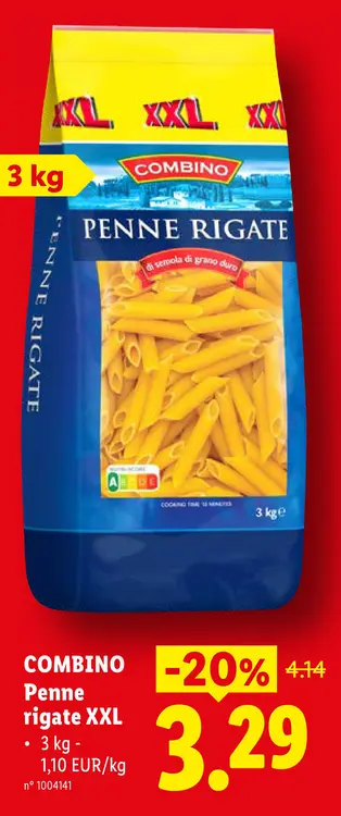 Offre: Penne rigate XXL
