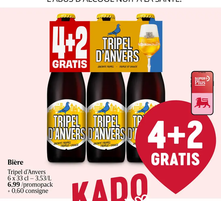 Offre: Tripel d'Anvers