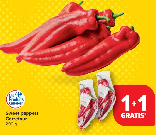 Offre: Sweet peppers