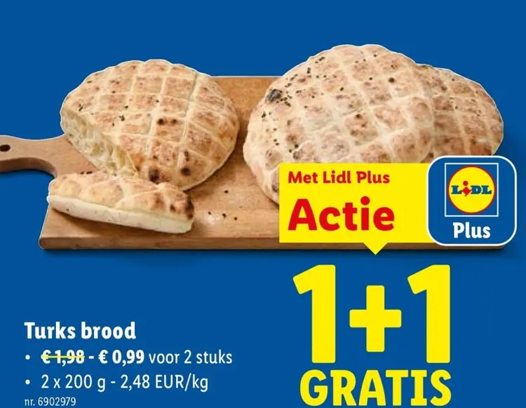 Promotie: Turks brood