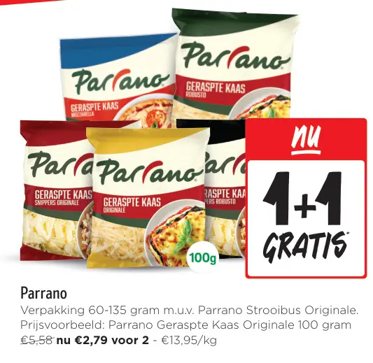 Aanbieding: Geraspte Kaas