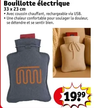 Offre: Bouillotte électrique