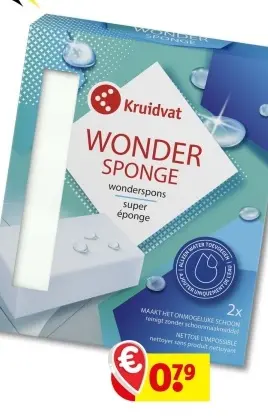 Aanbieding: Wonder sponge