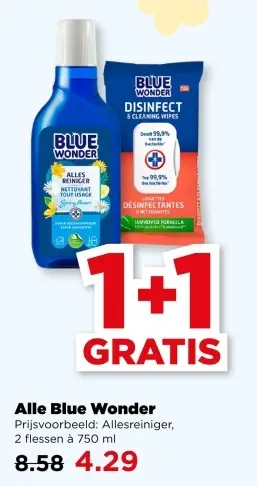 Aanbieding: Blue Wonder Allesreiniger