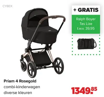 Aanbieding: Priam 4 Rosegold