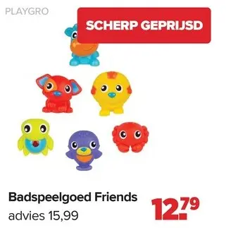 Promotie: Badspeelgoed Friends
