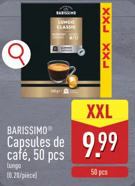 Offre: Capsules de café
