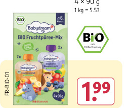 Aanbieding: BIO Fruchtpüree-Mix