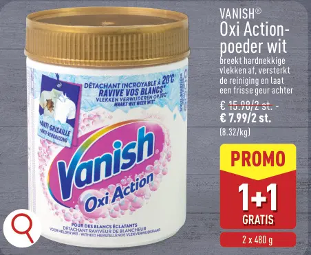 Promotie: Oxi Action-poeder wit