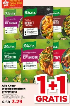 Aanbieding: Alle Knorr Wereldgerechten of trattoria