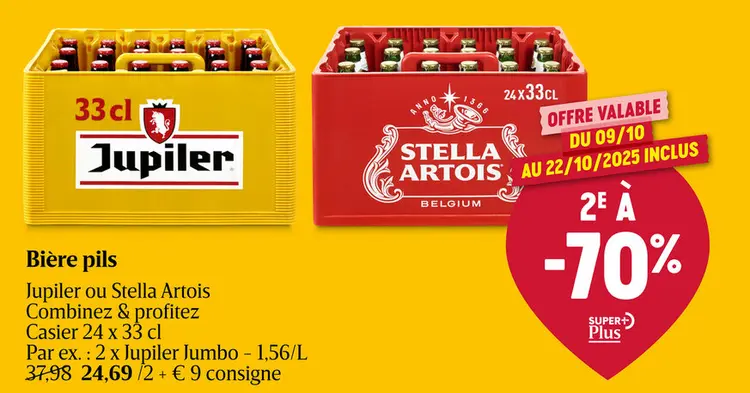 Offre: Bière Blonde | Pils | 5,2% alc. | Jumbo | Caisse