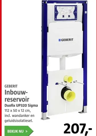 Aanbieding: Inbouw-reservoir Duofix UP320 Sigma