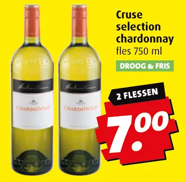 Aanbieding: Cruse selection chardonnay