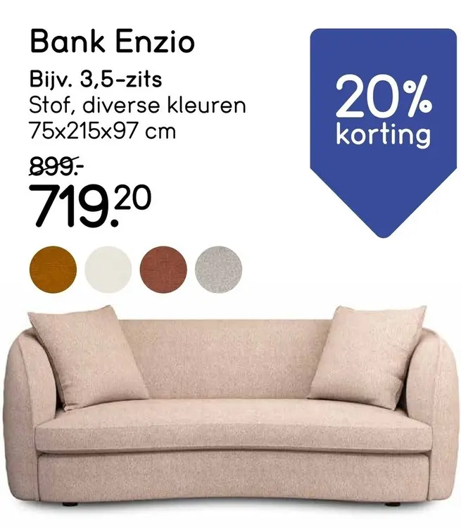 Aanbieding: Bank Enzio
