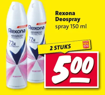 Aanbieding: Rexona Deospray
