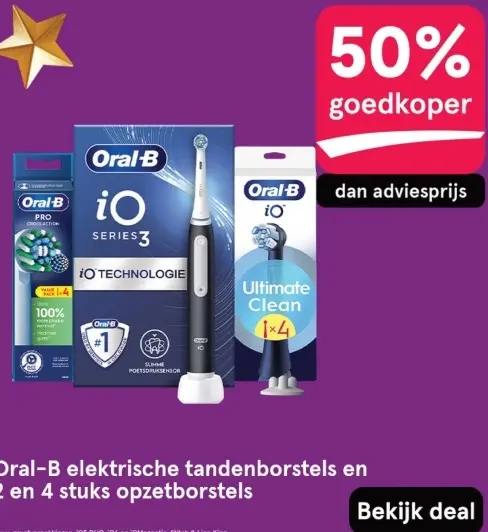 Aanbieding: Oral-B elektrische tandenborstels