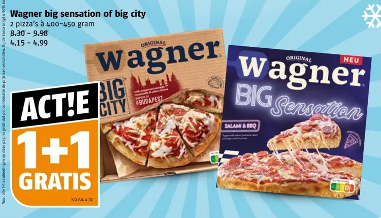 Aanbieding: Wagner big sensation of big city