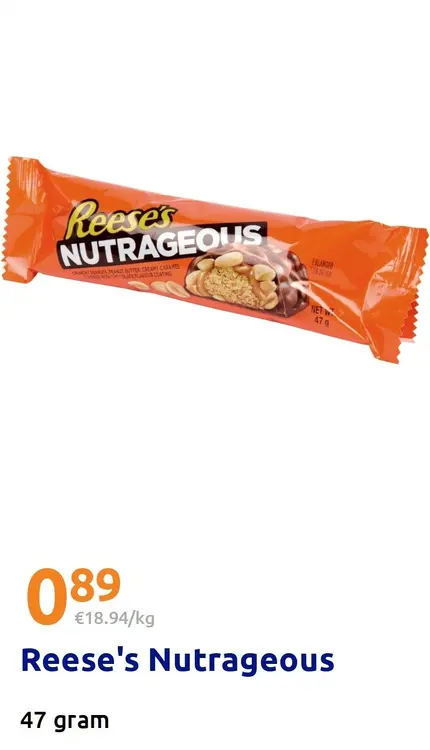 Aanbieding: Reese's Nutrageous
