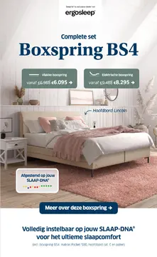 Aanbieding: Boxspring BS4