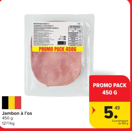 Offre: Jambon à l'os