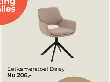 Aanbieding: Eetkamerstoel Daisy