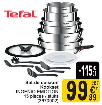 Offre: Set de cuisson Kookset