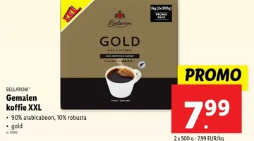 Aanbieding: Gemalen koffie XXL