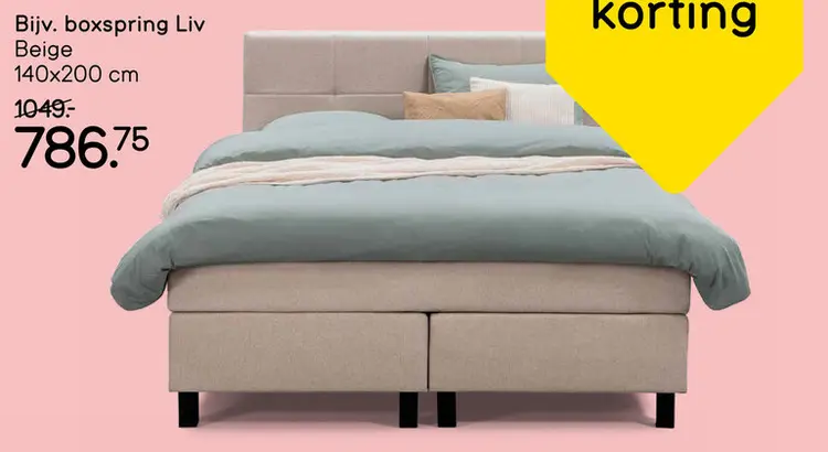 Aanbieding: boxspring Liv