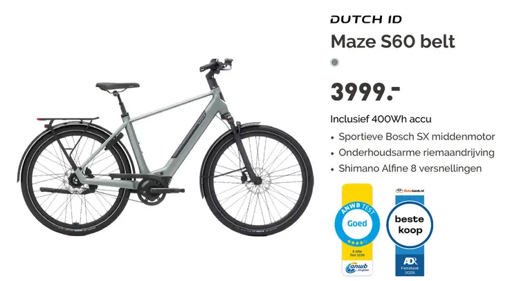 Aanbieding: Maze S60 belt