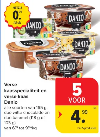 Promotie: Verse kaasspecialiteit en verse kaas