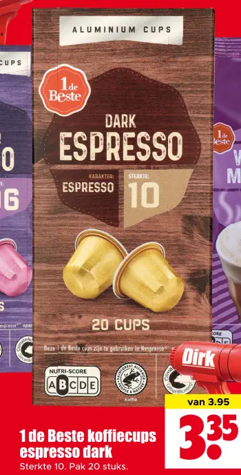 Aanbieding: 1 de Beste koffiecups espresso dark