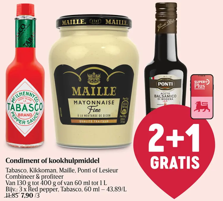 Promotie: Condiment of kookhulpmiddel