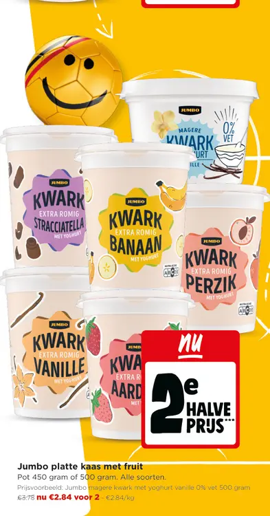 Promotie: Platte kaas met fruit