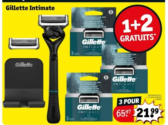 Offre: Gillette Intimate